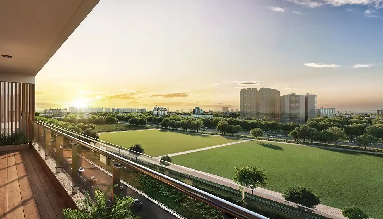 Godrej Majesty Balcony View