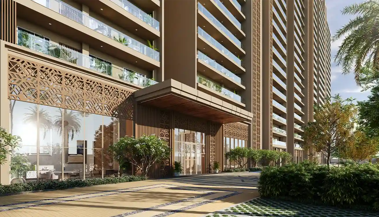 Godrej Majesty Entrance