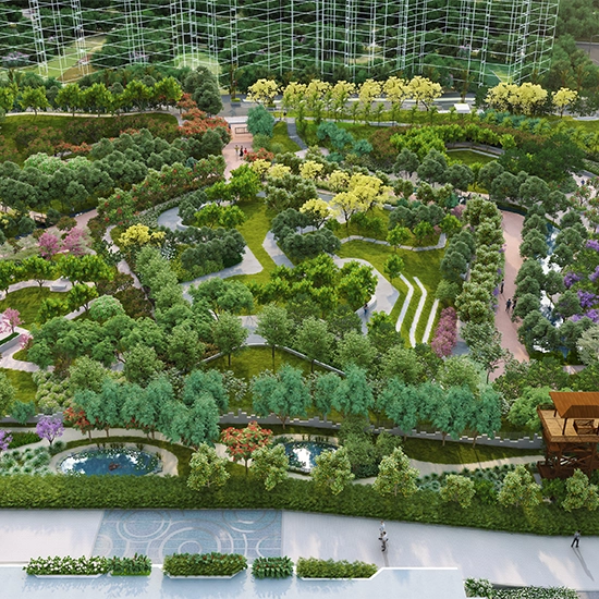 Godrej Meadows Central Landscape