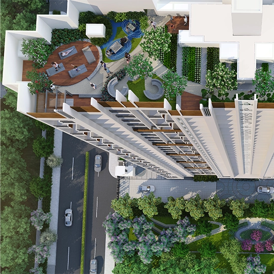 Godrej Meadows Tower Top