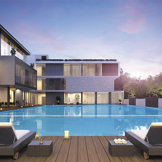 3 BHK 1855 Sq.Ft. Apartment for Sale in Godrej Meridien