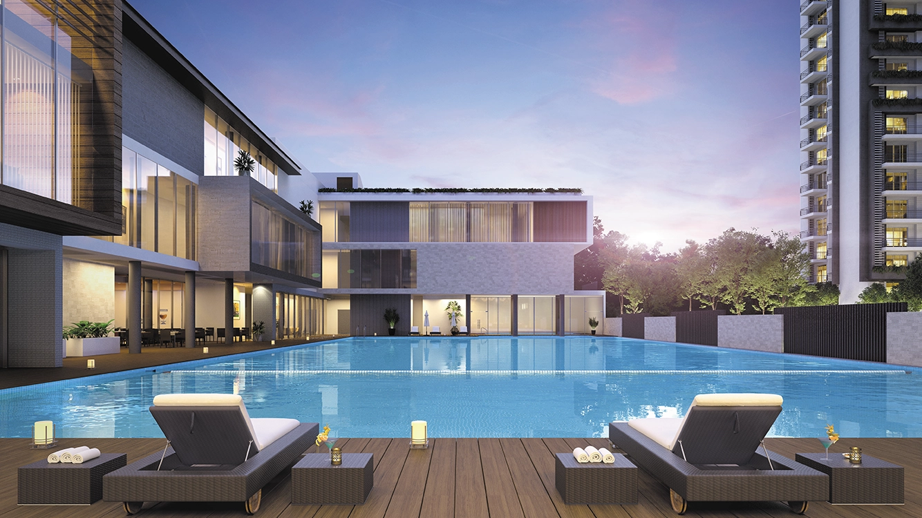 3 BHK 1855 Sq.Ft. Apartment for Sale in Godrej Meridien