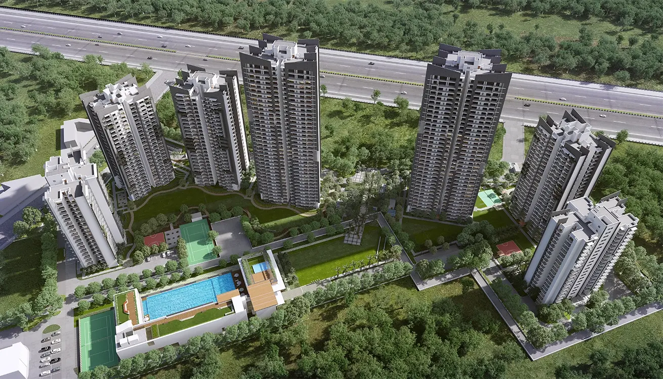 3 BHK 1750 Sq.Ft. Apartment for Sale in Godrej Meridien