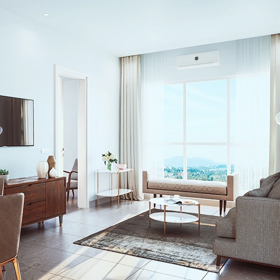 Godrej Nirvaan Living Room