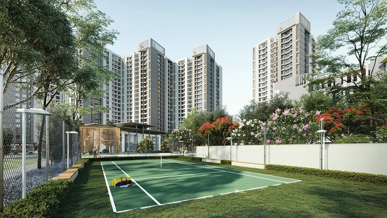 Godrej Nirvaan Tennis Court