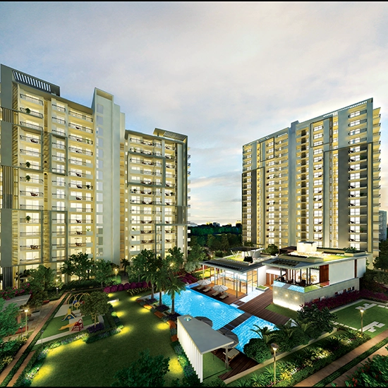3.5 BHK 2066 Sq.Ft. Apartment for Sale in Godrej Oasis