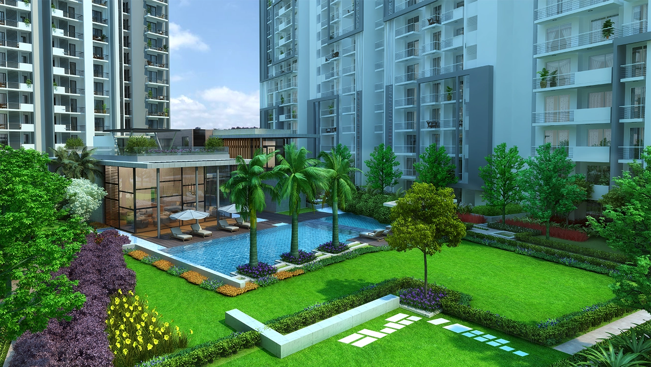 3 BHK 1850 Sq.Ft. Apartment for Sale in Godrej Oasis