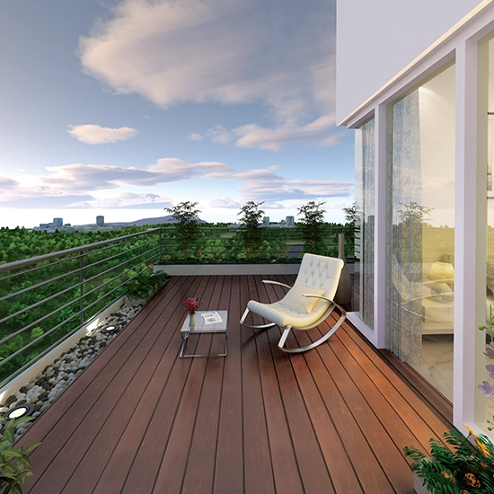 Godrej Oasis Balcony view