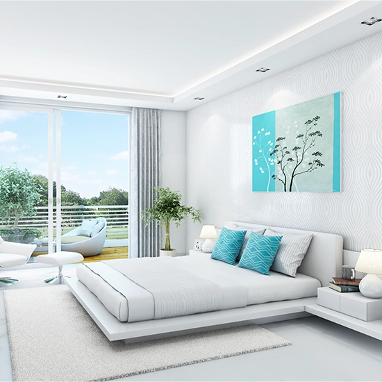 Godrej Oasis Master Bed view