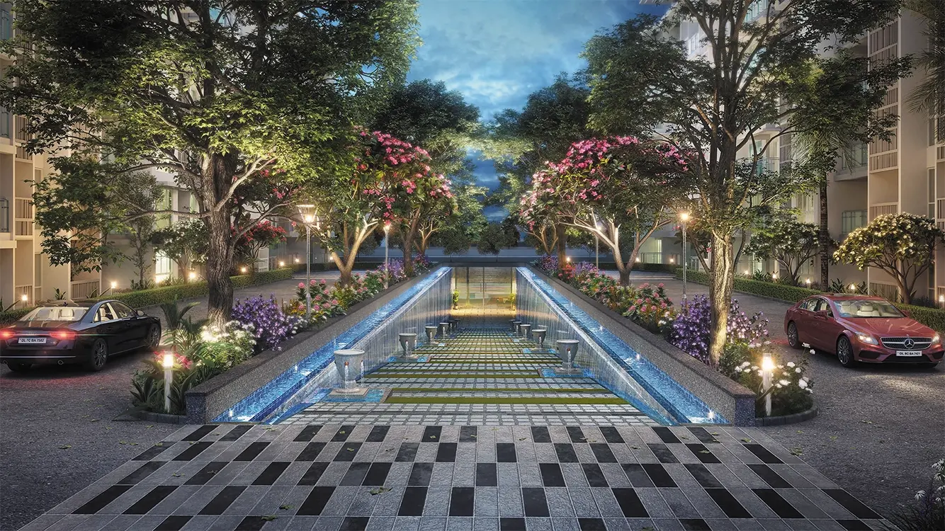 Godrej Palm Retreat  Fountain