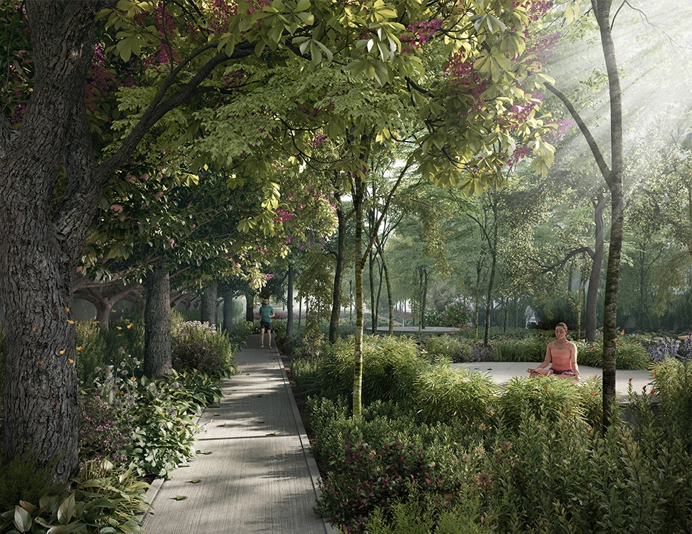 Godrej Park Retreat Yoga Room