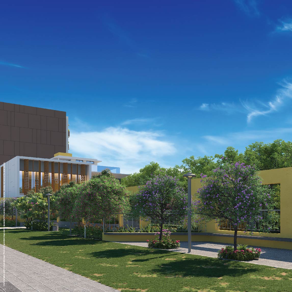 Godrej Park Springs Lawn Area