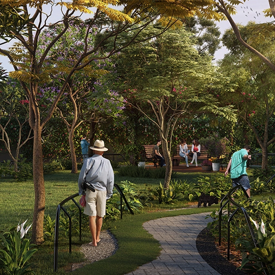 Godrej Retreat BT Road Tactile Garden