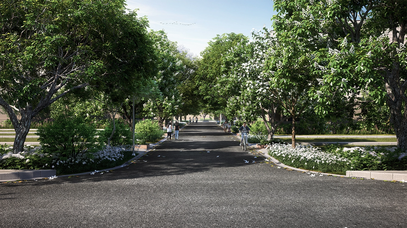 Godrej Retreat BT Road Internal Road