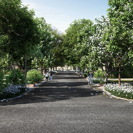 Godrej Retreat BT Road Internal Road