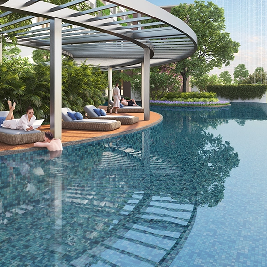 Godrej Riviera Swimming Pool