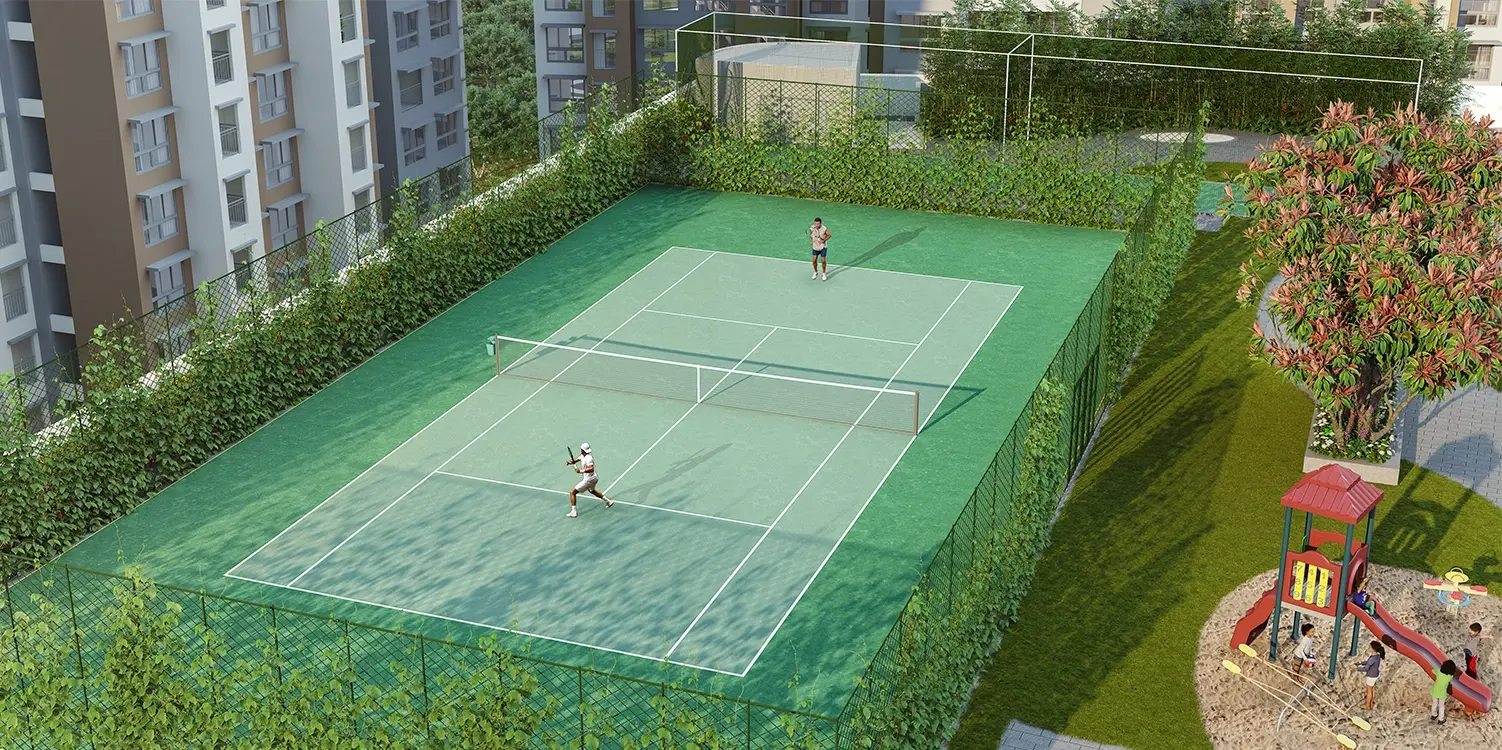 Godrej Riviera Tennis Court