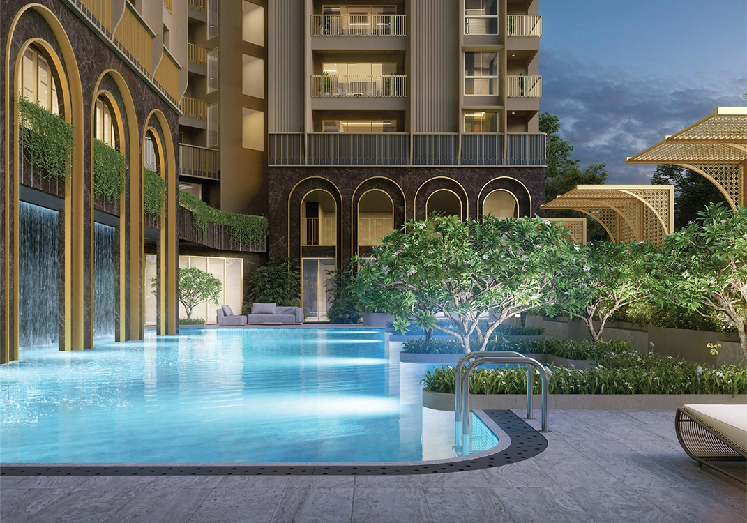 Godrej RKS Pool view