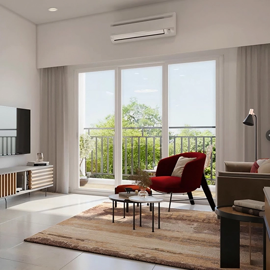 Godrej Serene Living Room