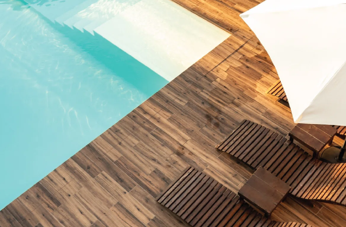 Godrej Skyshore Pool with Deck Lounge