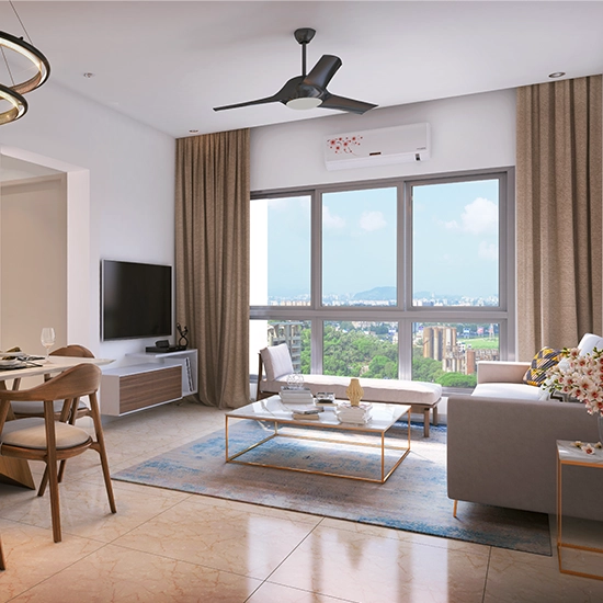 Godrej Upavan Living Room