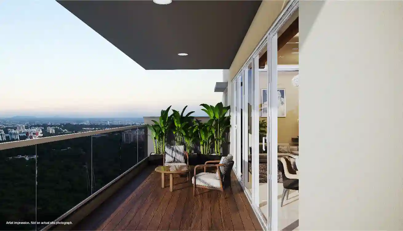 Godrej Tiara Balcony View