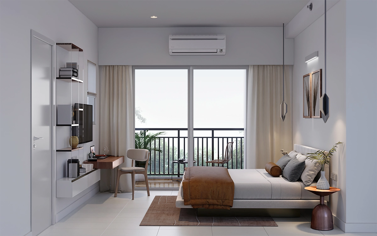 Godrej Woods Master Bedroom