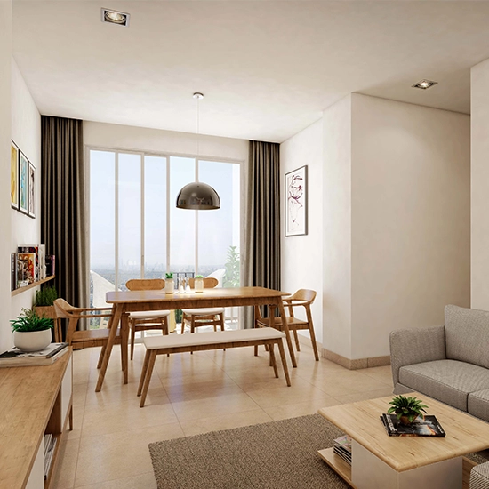 Godrej Orchard at Godrej Se7en Living Room