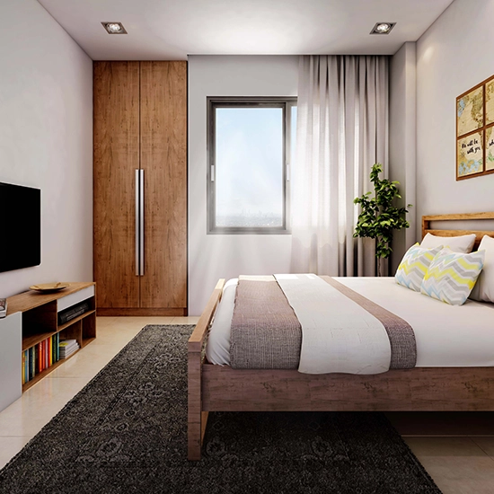 Godrej Orchard at Godrej Se7en Bedroom
