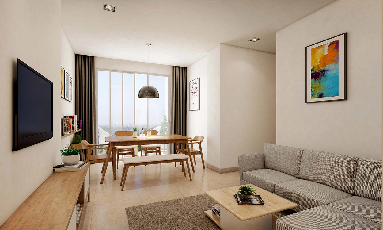 Godrej Orchard at Godrej Se7en Living Room