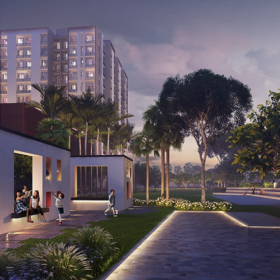 Godrej Orchard at Godrej Se7en Exterior 1