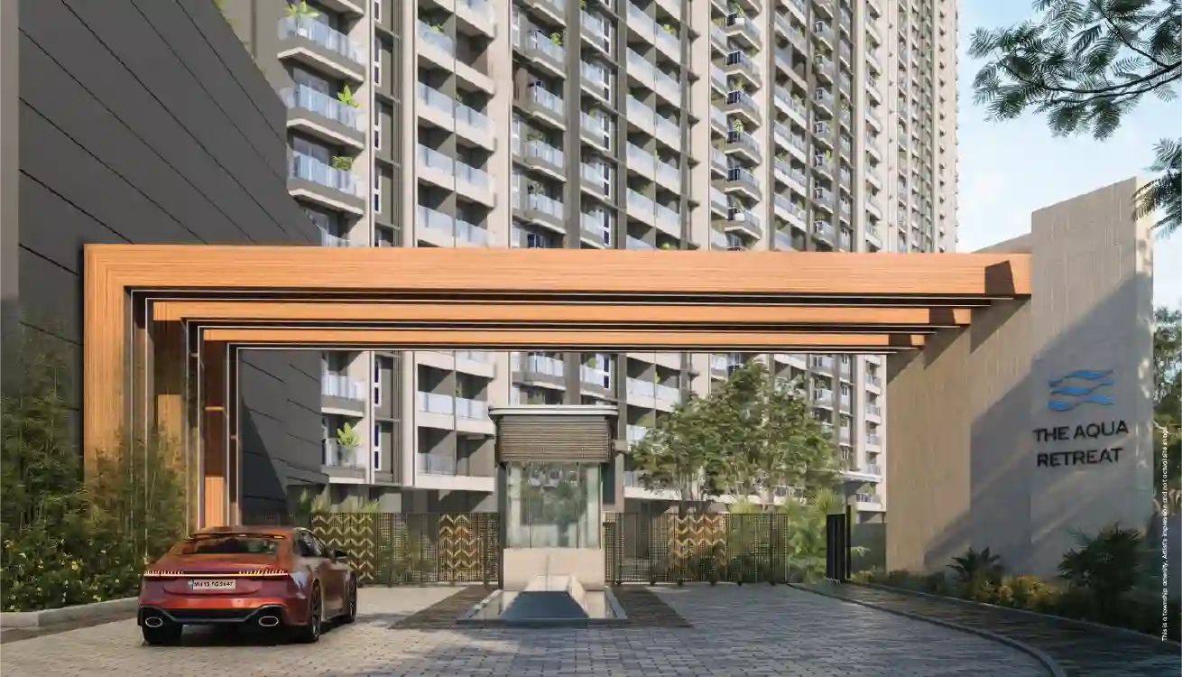 Godrej The Aqua Retreat At Godrej Park World Entrance View