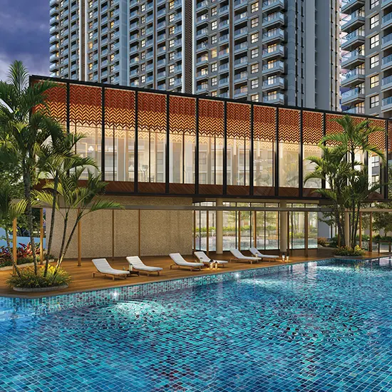 Godrej The Gale at Godrej Park World Resort-Themed Swimming Pool