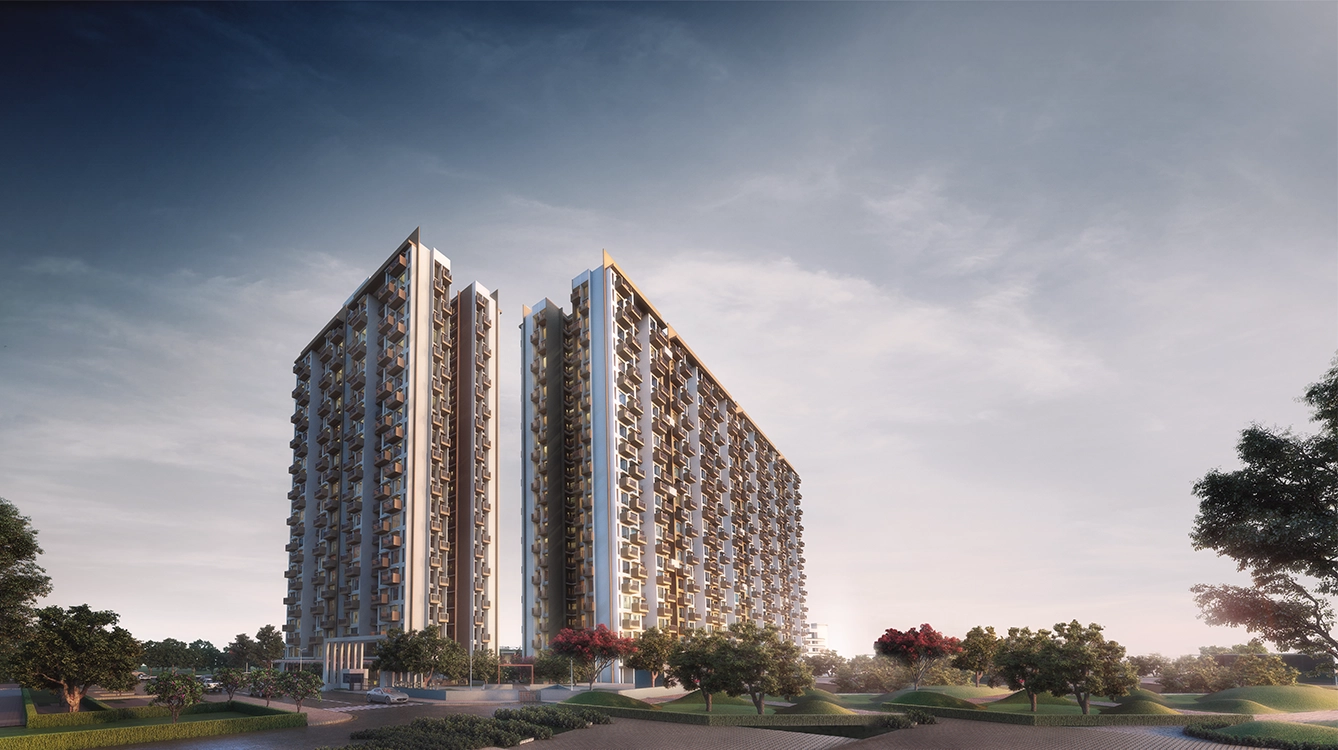 Godrej The Rivergreens Elevation