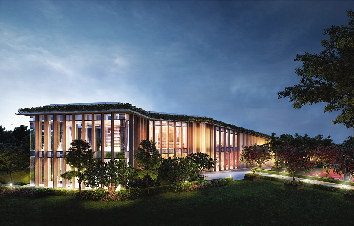 Godrej The Rivergreens Clubhouse