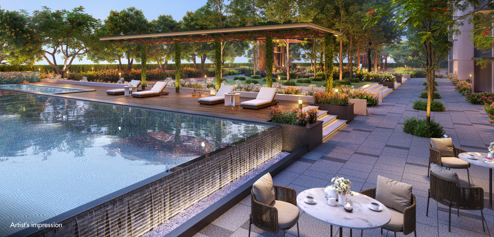 Lodha Altus Swimming Pool
