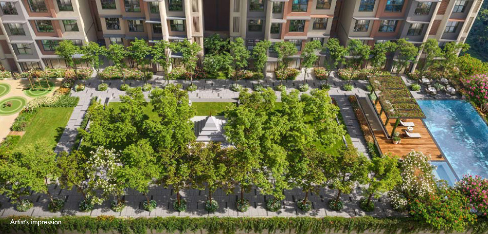 Lodha Altus Green Open Spaces