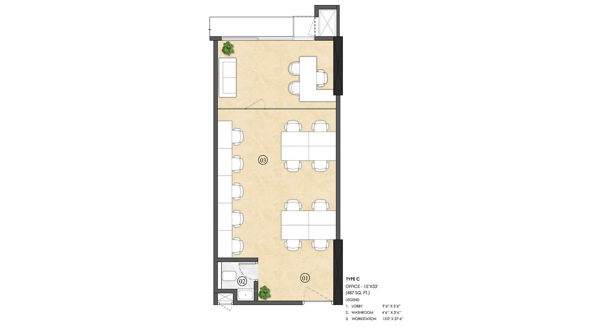Lodha Signet Thane Plan Type Signet Thane 2000X1111