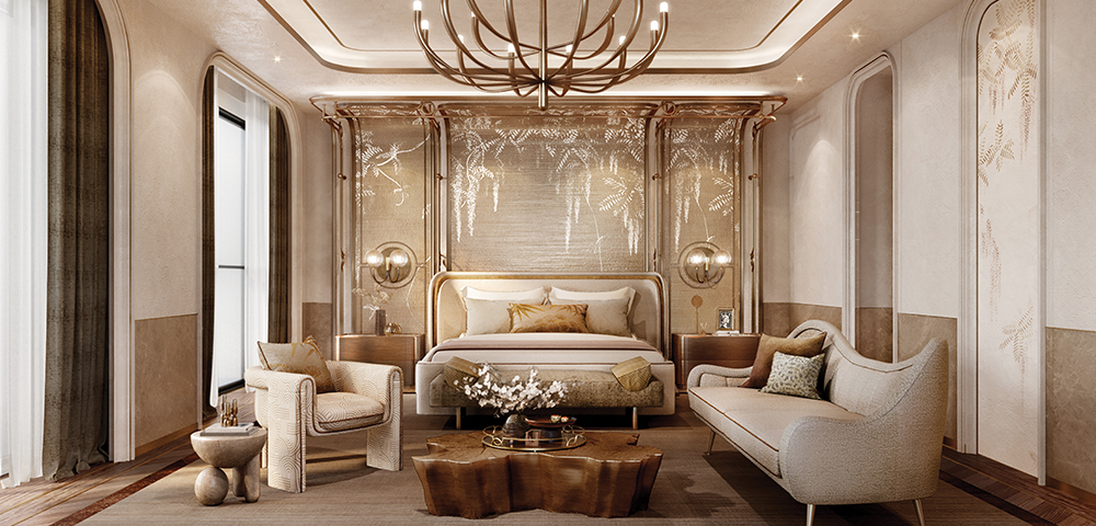 Lodha Golfview Master Bedroom