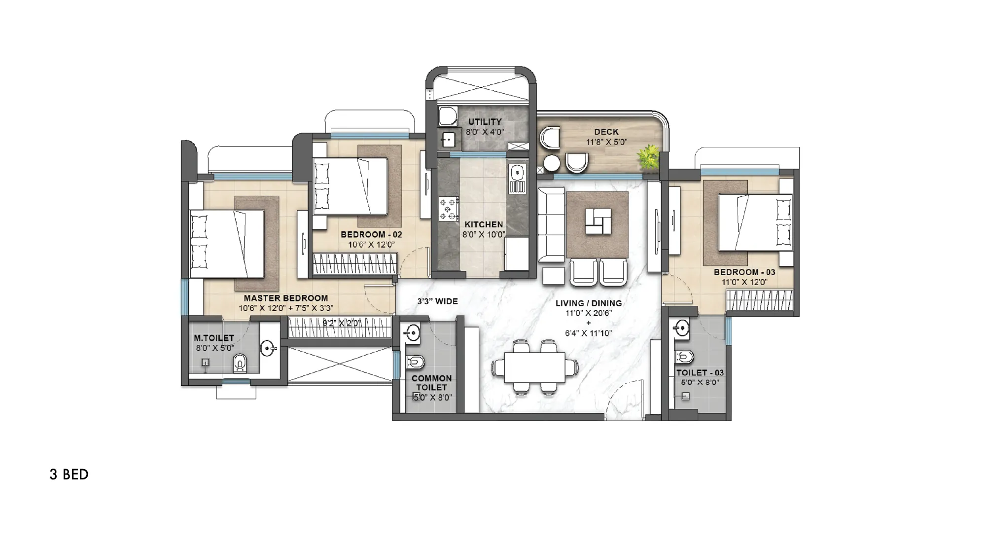 Lodha Opulis Kalyan Shil Road 3 BHK Flats in Kalyan Shil Road, Dombivli