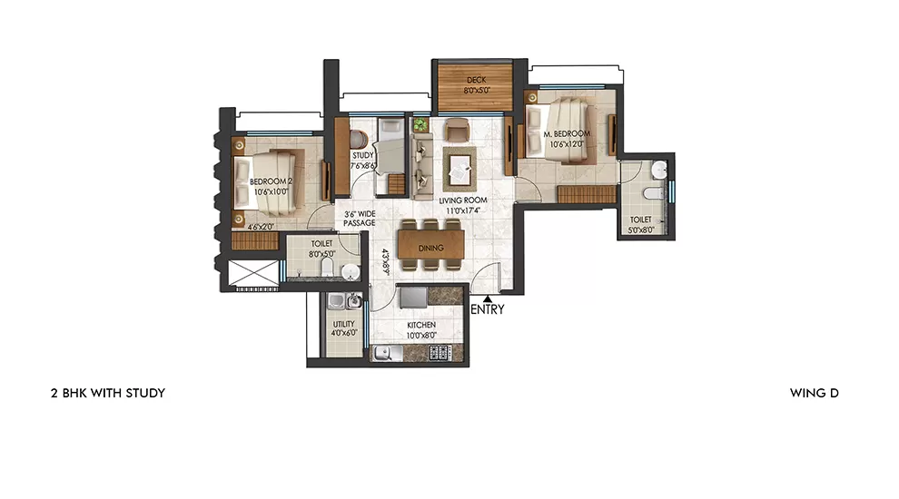 Lodha Regalia Regalia Bhk With Study