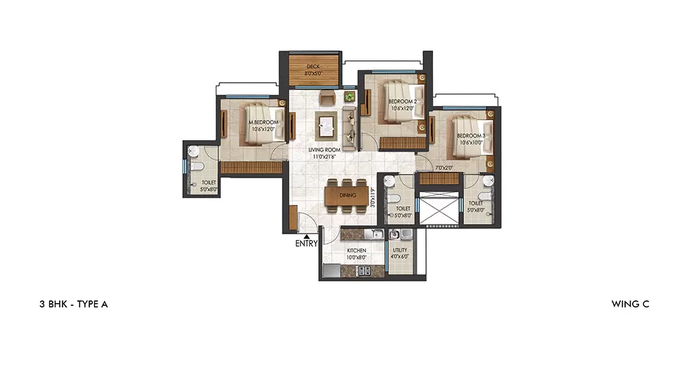 Lodha Regalia Regalia Bhk Type A