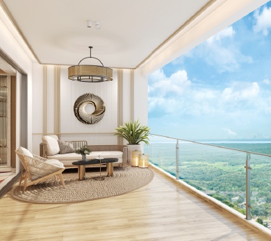Lodha Elaris Vikhroli Spacious Balconies