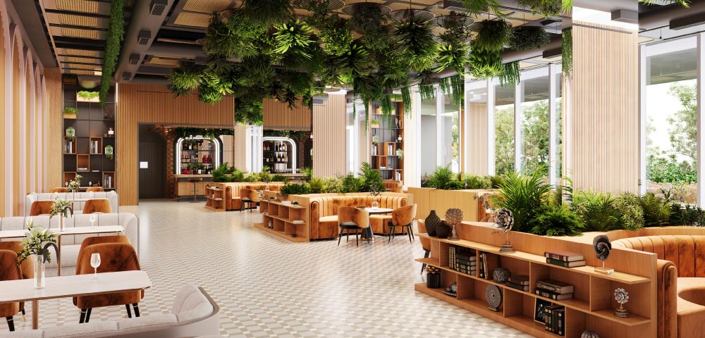 Lodha Camelot Kharadi Clubhouse Dining