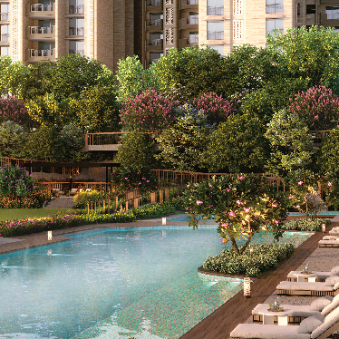 Lodha Massimo Baner lap pool