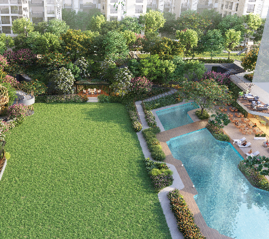Lodha Massimo Baner garden