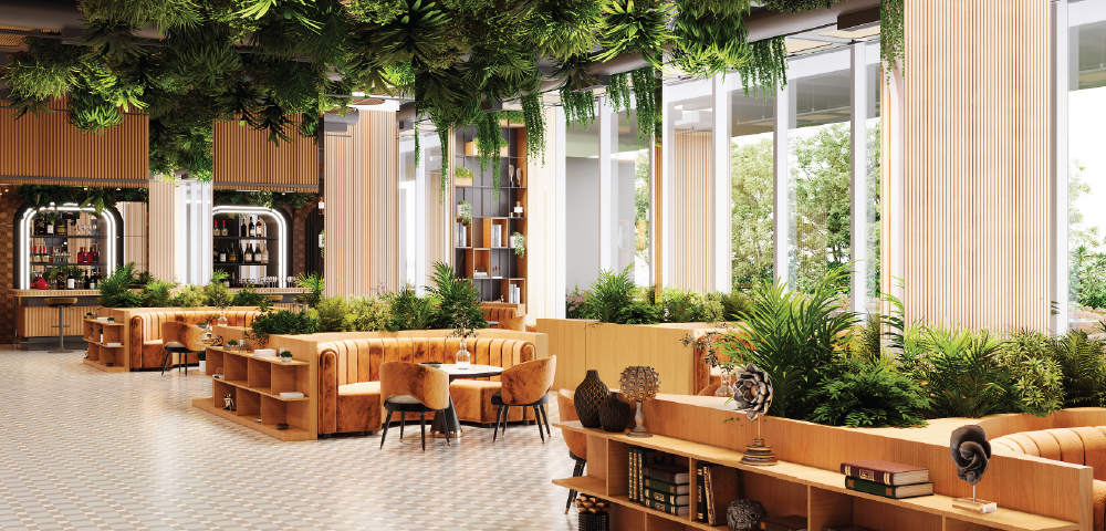 Lodha Sylvan Hinjewadi Phase 3 Café & Library Lounge