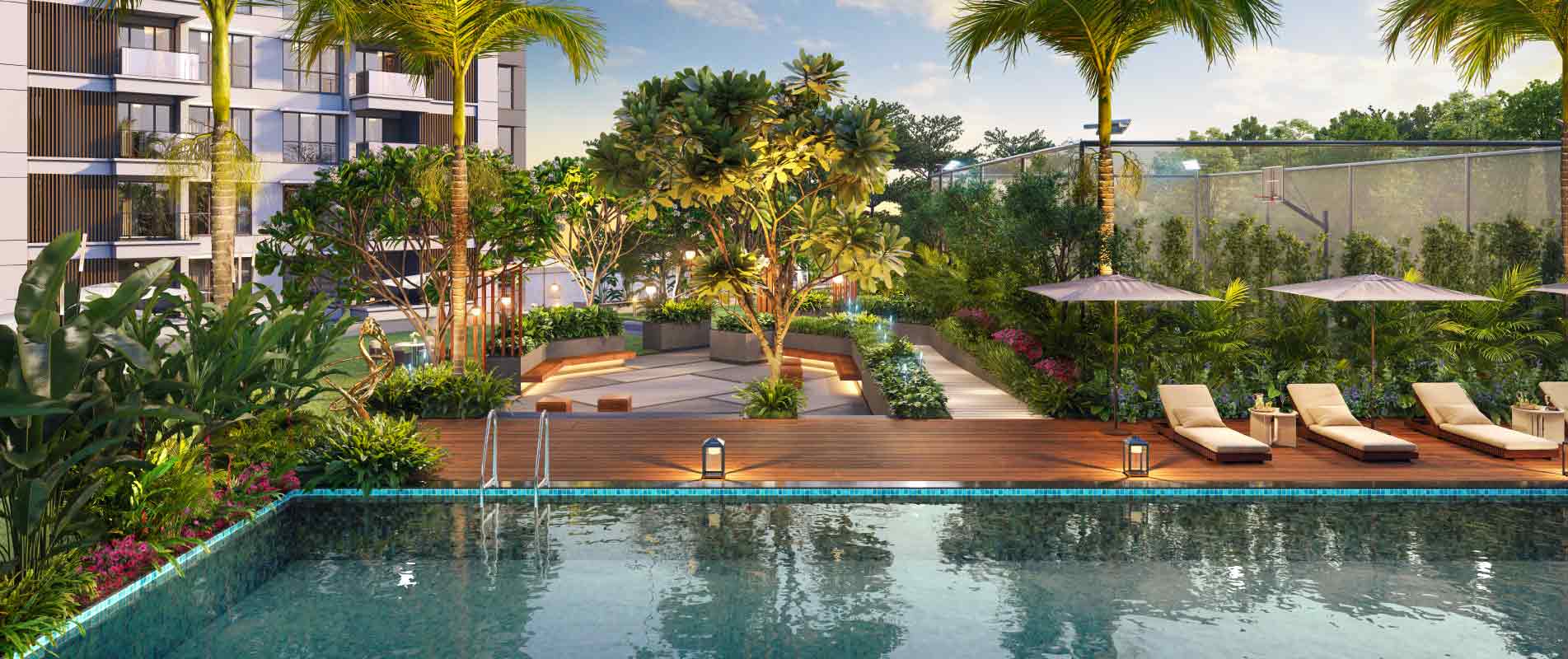 Lodha Bellavista Pool View Image